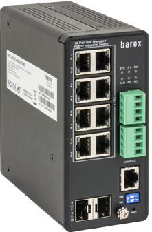 barox releases new RY LPITE-802GBTME 480W PoE DIN Rail Industrial Managed Switch