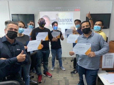 barox conducts first virtual workshop with configurations over thousands of km